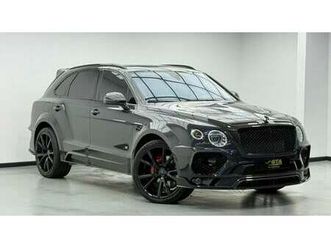 bentley bentayga 2017 bentley bentayga mansory kit ,service history ,excellent condition ,euro spec