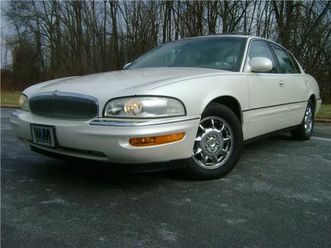 2002 buick park avenue ultra low 66k mile clean carfax smoke free lesabre