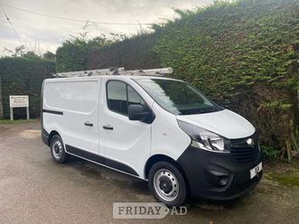 vauxhall vivaro 2018