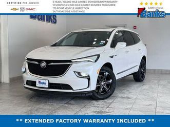 certified 2023 buick enclave essence awd