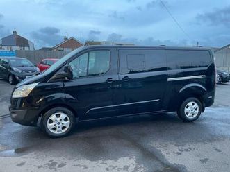 2017 ford transit custom 2.0 tdci 170ps low roof d/cab limited van panel van diesel manual