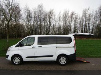 2017 ford tourneo custom 2.0 tdci wheelchair accessible disabled mobility adapted vehicle wav mpv...