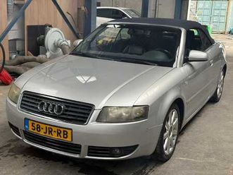 audi a4 cabriolet 2.4 v6 exclusive automatique, 58-jr-rb