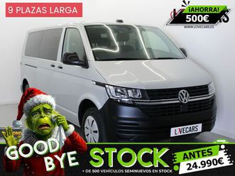 volkswagen transporter 2.0 tdi t6 combi 9 larga 110