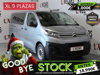 citroen jumpy 1.5 bluehdi xl 9 plazas 120
