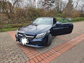 mercedes-benz c 180 - amg line cabrio 8-fach bereifung 36600 k