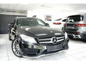 mercedes-benz c 200 t cgi amg line leder navi led spur paket m