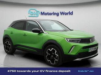 2022 vauxhall mokka e ultimate
