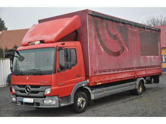 mercedes-benz atego 818 valník + plachta + čelo