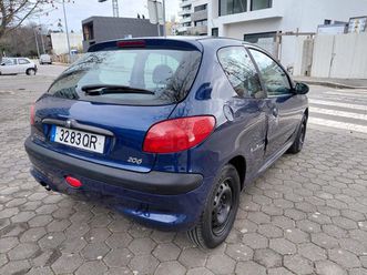 peugeot 206 1.9 d novembro/00