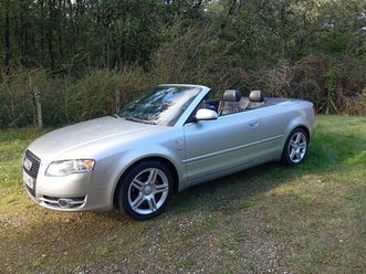 audi a4 cabriolet 2.0 tdi 140 dpf ambiente