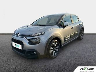 citroen c3 2021 - gris métallisée - c3 puretech 110 s&s bvm6 shine