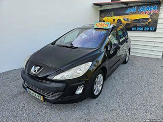 peugeot 308 sw 1.6hdi 7 lugares 110cv 07/2009 julho/09