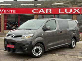 ② citroën jumpy 2.o hdi l3 longue utilitaire 6places gps — camionnettes & utilitaires — 2ememain