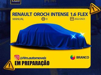 renault oroch intense 1.6 flex 16v mec.