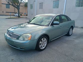 2007 ford five hundred 4dr sedan sel fwd clean title florida car