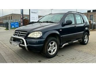 mercedes-benz ml 230 benziner klima leder lpg gas