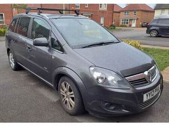 vauxhall, zafira, mpv, 2012, manual, 1686 (cc), 5 doors