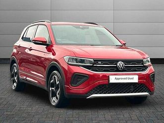 volkswagen t-cross - 1.0 tsi 115 r-line 5dr