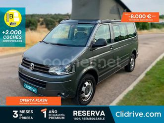 volkswagen california beach edition 2.0 bitdi 180 techo elev.