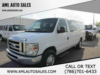 2013 ford e-series econoline e-350 xlt ext 15 passenger van*36k mile*