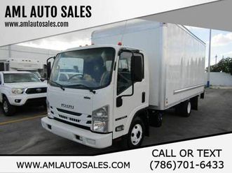 2016 isuzu npr 16ft box truck*lift gate*nqr*delivery*cutaway*dies *car