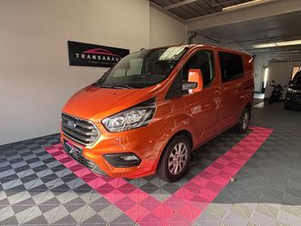 ford transit custom cabine approfondie 5 places l1h1 2.0 ecoblue 130ch bva limited - garantie