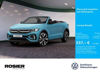 t-roc cabriolet r-line 1.5 l tsi dsg ahk acc