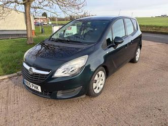 2015 vauxhall meriva 1.7 cdti 16v exclusiv 5dr auto mpv diesel automatic