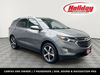 used 2018 chevrolet equinox premier w/3lz
