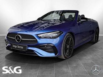 mercedes-benz cle 300 4m cabrio amg distronic+totwinkel+360°