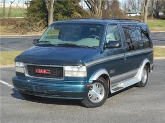 2000 gmc safari cargo van rv conversion van only 86k miles clean carfax