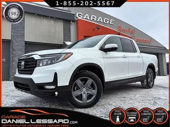 honda ridgeline touring awd, cuir, toit, gps, reconstruit 2021