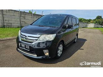 2014 nissan serena 2.0 highway star mpv hitam mulus no laka banjir hws