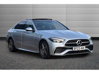 2023 mercedes-benz c-class c300e amg line premium plus 4dr 9g-tronic