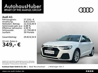 audi a1 30 tfsi s tronic kam. virtual shz