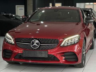 mercedes-benz c 200 *amg-line*coupé*burm*r-cam*distr*19z*navi*