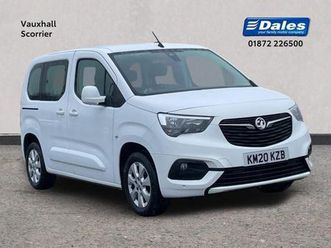 2020 vauxhall combo life combo life 1.2 turbo se 130 mpv petrol manual