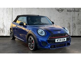 mini convertible convertible 2.0 john cooper works ii 2dr auto [8 speed]