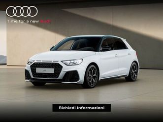 audi a1 sportback 30 1.0 tfsi identity black 116cv s-tronic