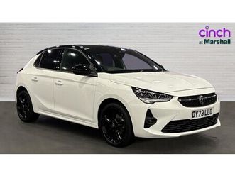 vauxhall corsa corsa 1.2 turbo gs 5dr auto