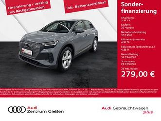 audi q4 e-tron 45 quattro assistenz-paket ahk matrix
