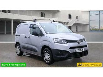 2023 toyota proace 1.5d 100 icon van [6 speed] panel van diesel manual