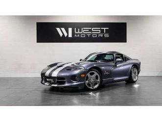 dodge gts 8.0 v10 384 – française steel grey jantes chromes cuir