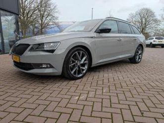 skoda superb sportline 1.5 tsi | 150pk | dsg-7 | steel grey — skoda — marktplaats