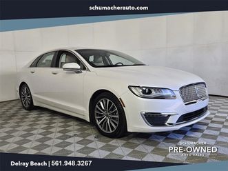 2017 lincoln mkz/zephyr select