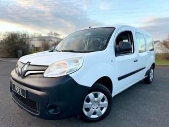 (5 places) renault grand kangoo maxi l2 dci 90 cabine approfondie confort/sans ad blue/1°main/pack clim/faible km