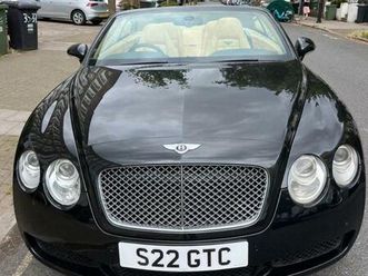 bentley gtc continental mulliner 2006 rhd