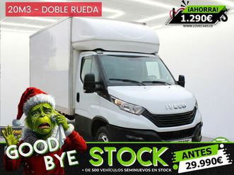 iveco daily 3.0 d caja 2 rueda 20m3 160