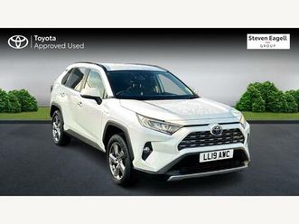 toyota rav4 design suv's 2.5 vvt-h design cvt euro 6 (start/stop) 5dr
